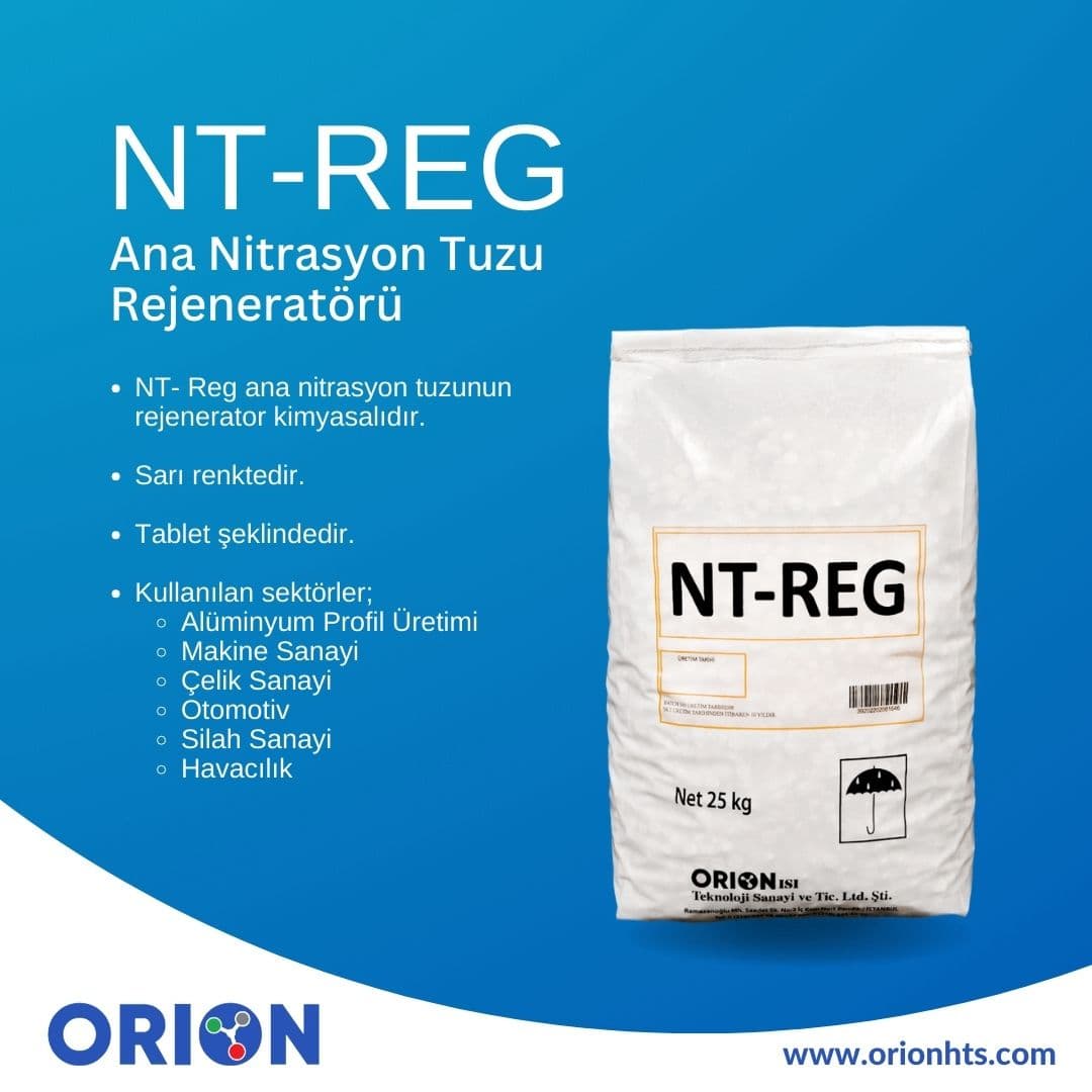 NT-REG Ana Nitrasyon Tuzu Rejeneratörü